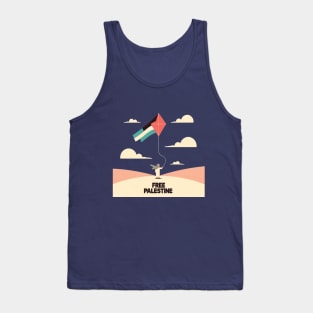 Free Palestine - Soaring Hopes Tank Top